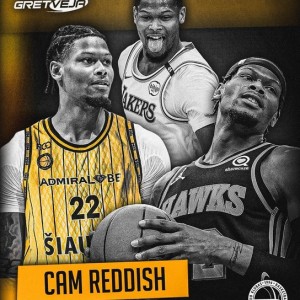 19年10号秀！立陶宛俱乐部BC Siauliai官宣雷迪什加盟